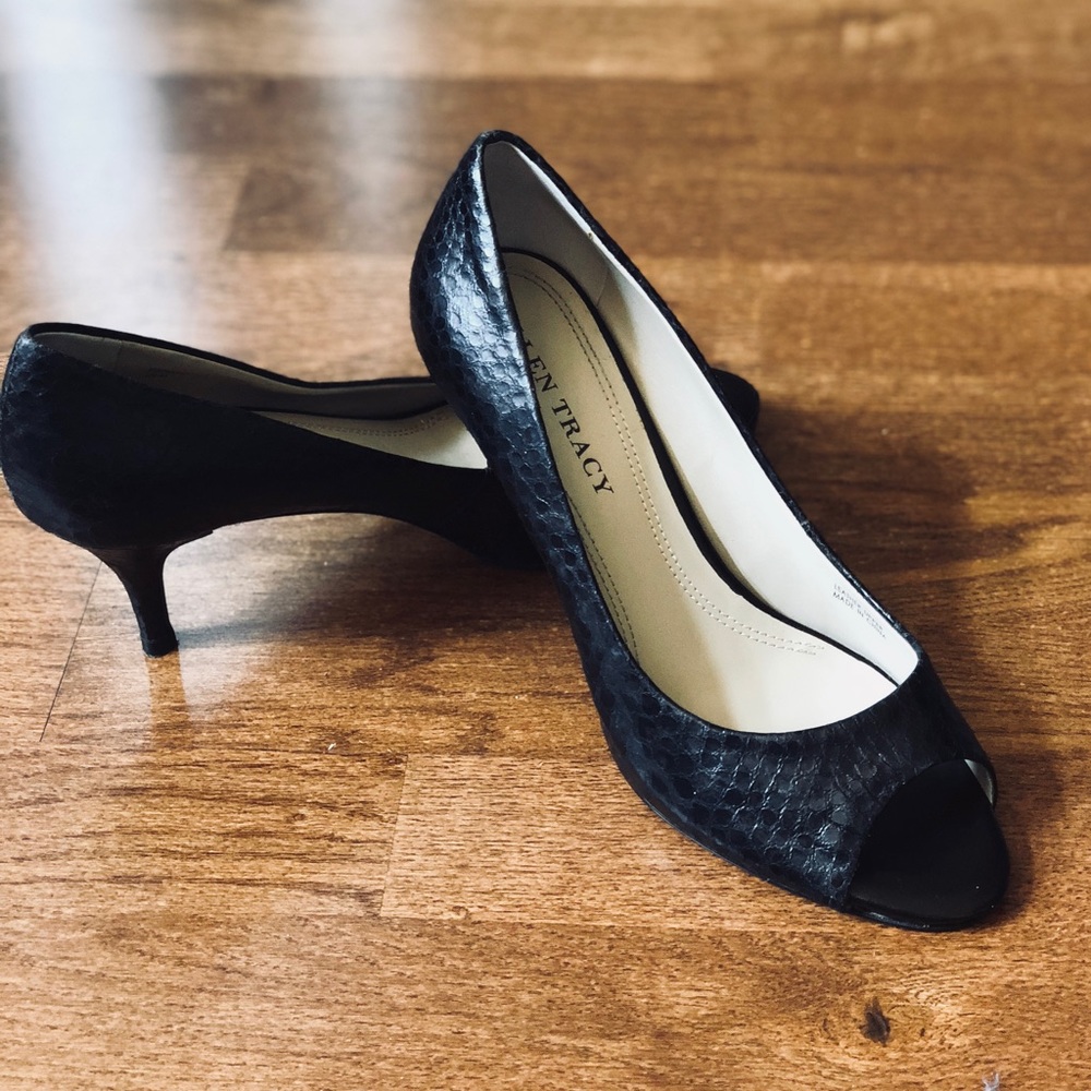 Elegant Snakeskin Heels